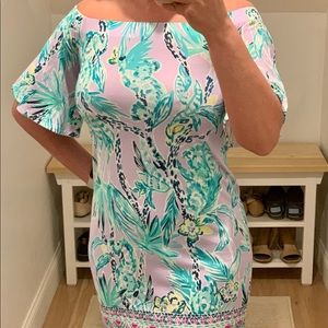 Lilly Pulitzer Laurana off shoulder dress XXS